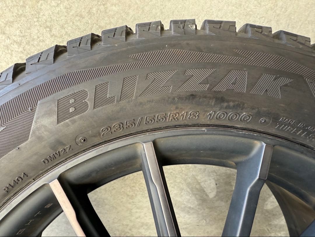RAYS57XMA BLIZZAK DM-V2 235/55R18 4本