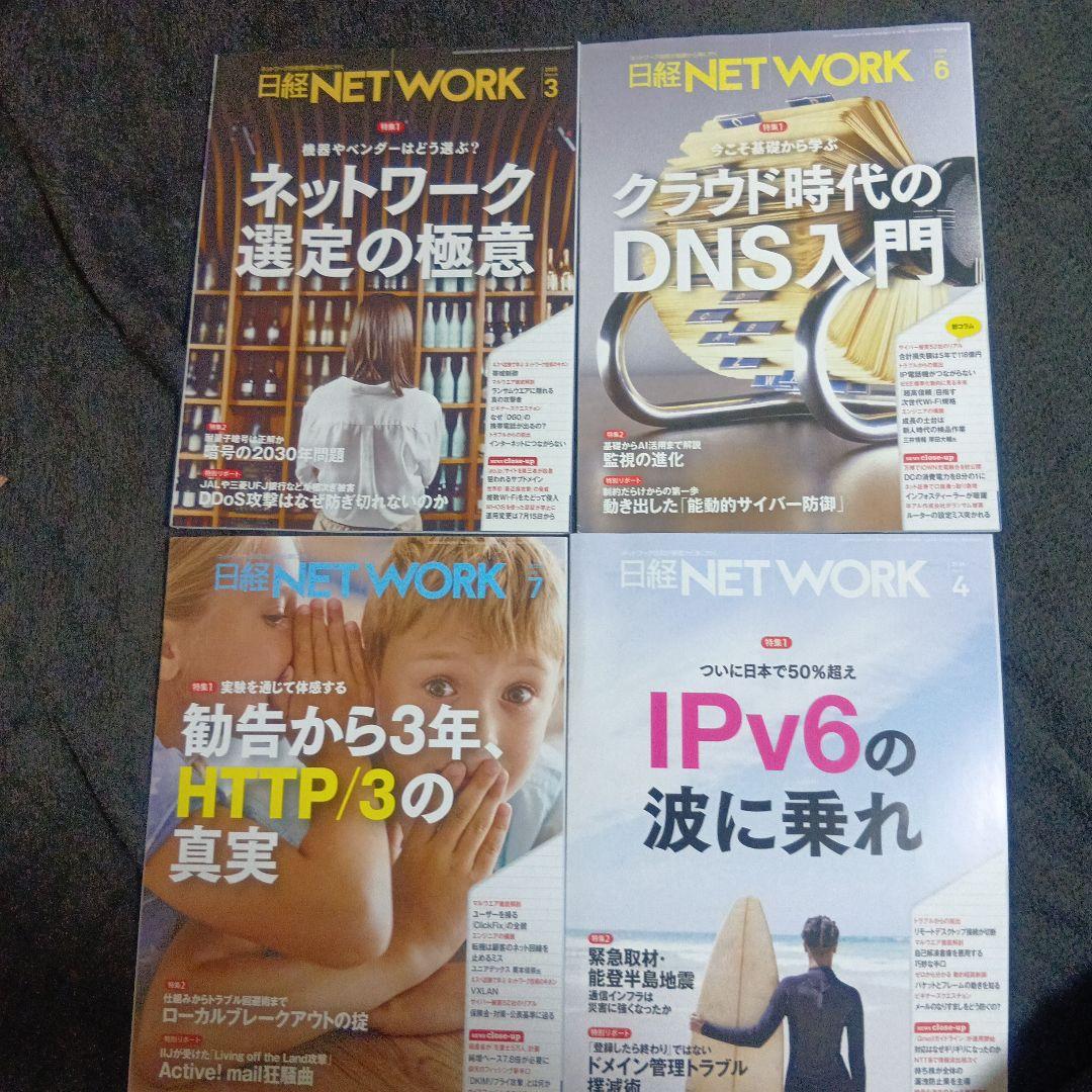 日経NETWORK　2024年、2025年　７冊セット
