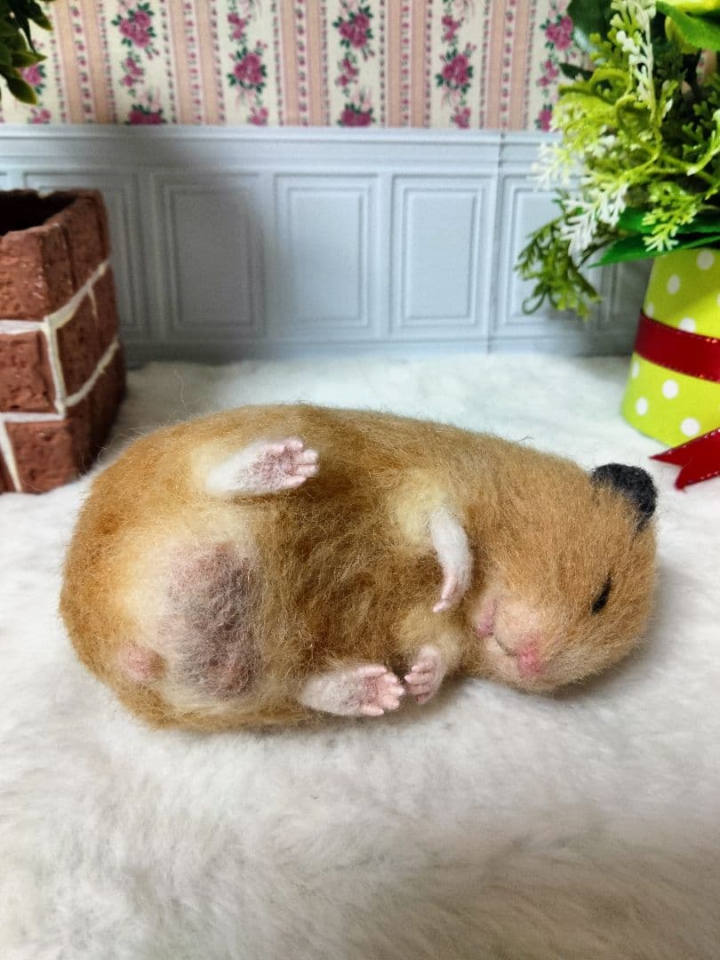 羊毛フェルト　キンクマ