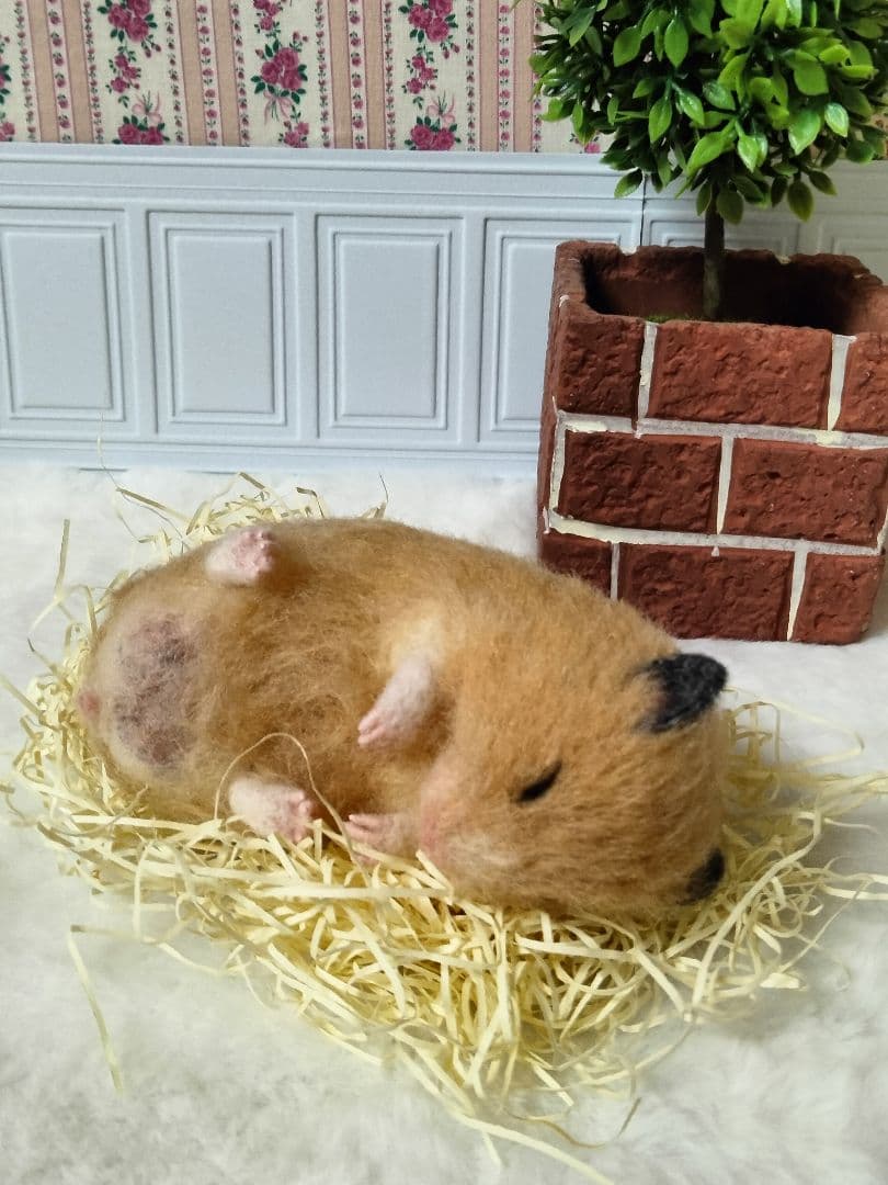 羊毛フェルト　キンクマ