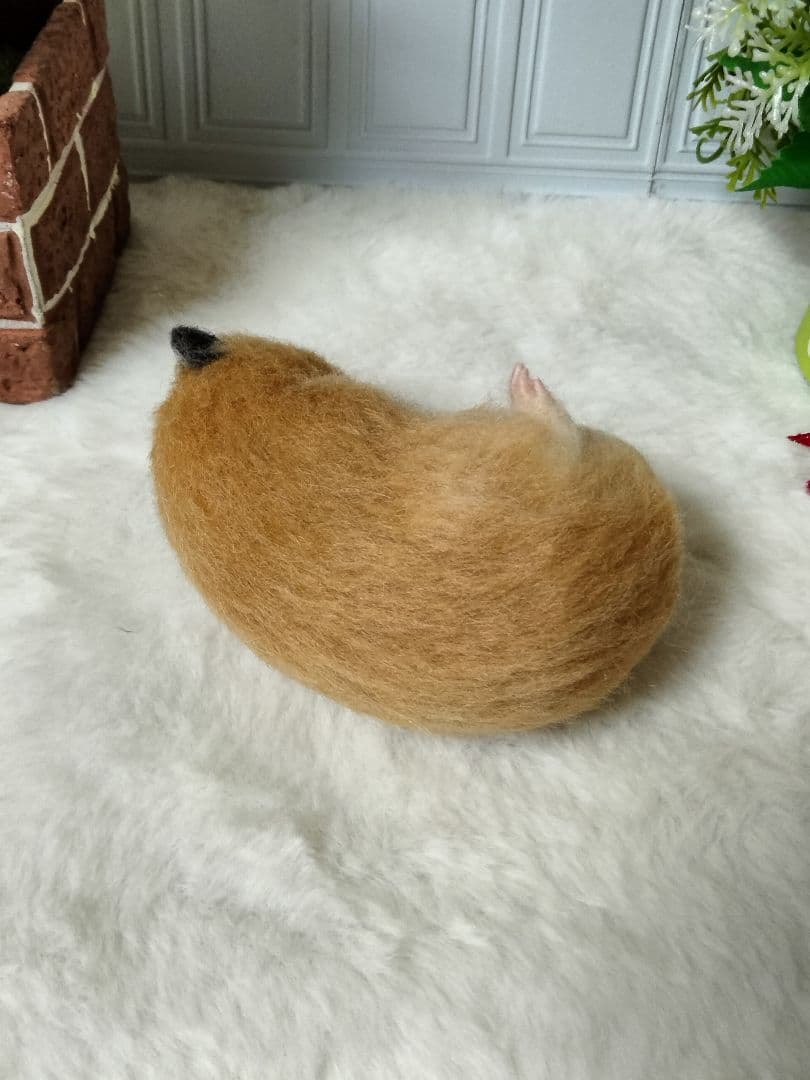 羊毛フェルト　キンクマ