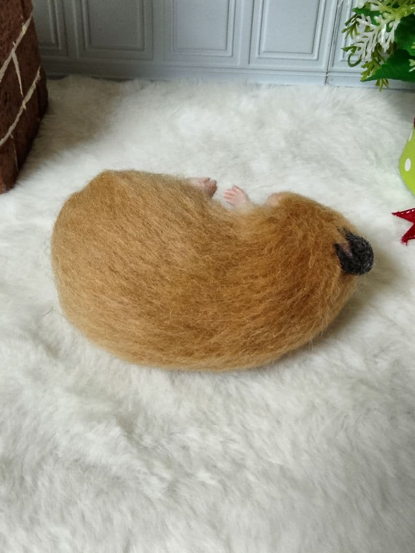 羊毛フェルト　キンクマ