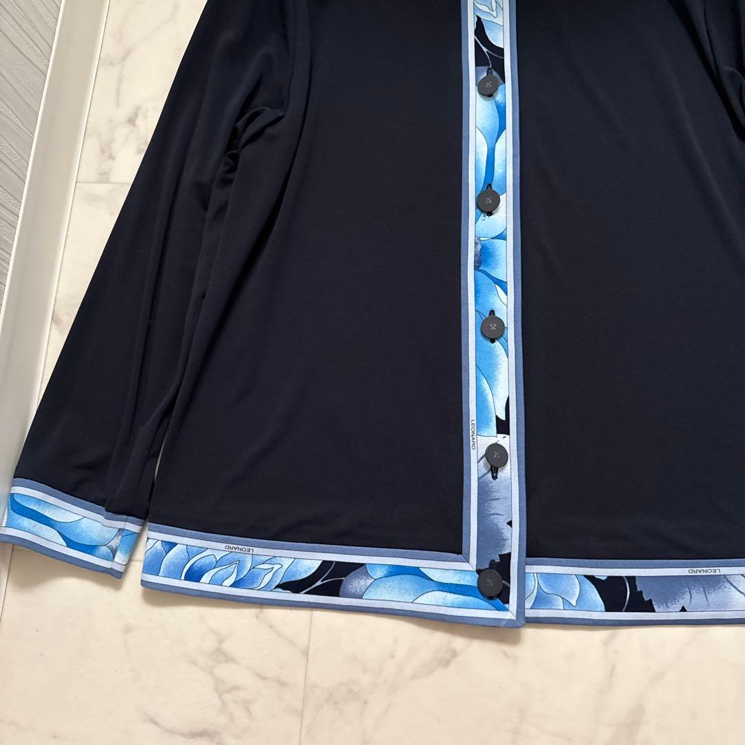 美品　LEONARD FASHION レオナール　カーディガン