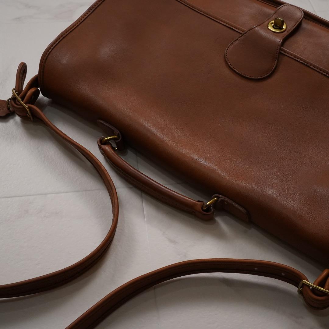 COACH メトロポリタン ブリーフケース 5180 レザー ブラウン
