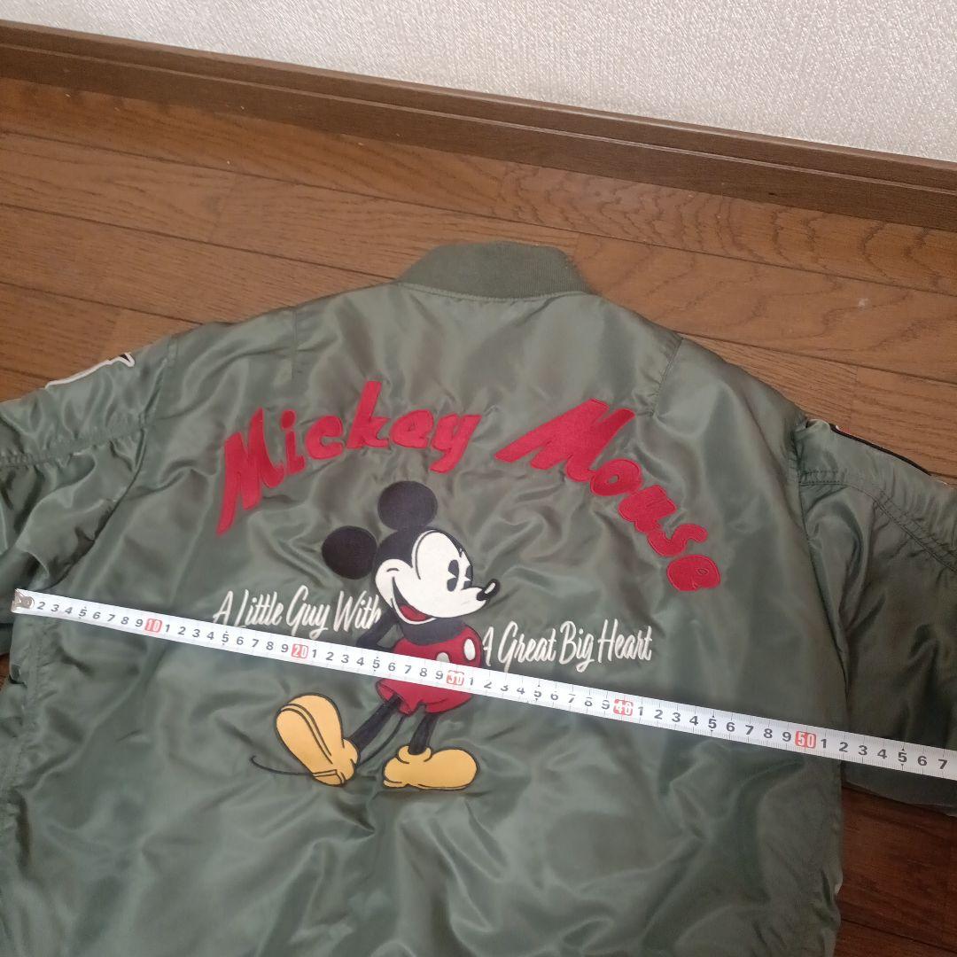 早い者勝ち　AVIREX×Disney MA-1 公式コラボ ミッキーマウス　L