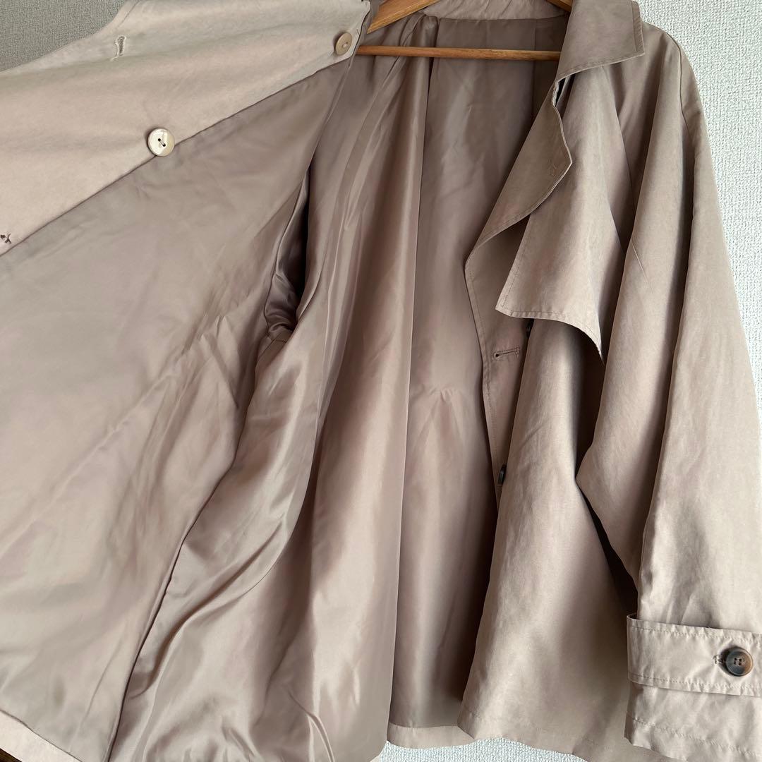 値下不可　tiptop ミドル丈トレンチコート　ベージュ　定価7,689円