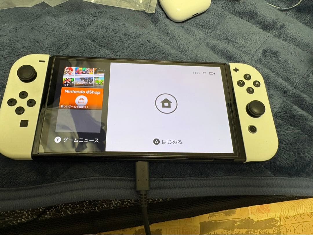 Nintendo Switch 有機EL+ ゲームソフト+SDカード256GB