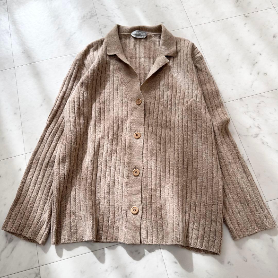 【美品】Max Mara マックスマーラ アンサンブル ニット カーディガン