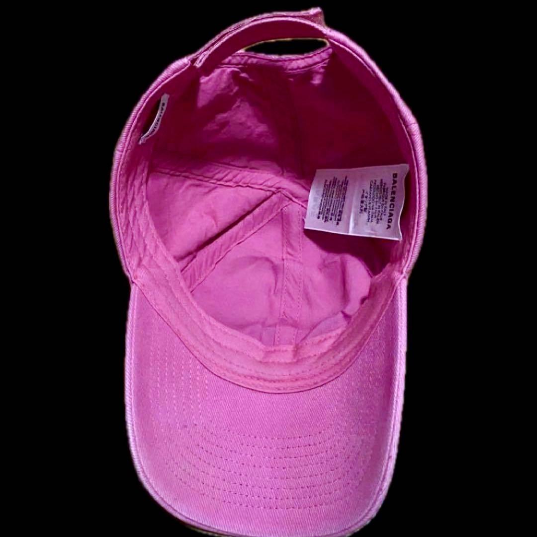 帽子 BALENCIAGA PINK CAP