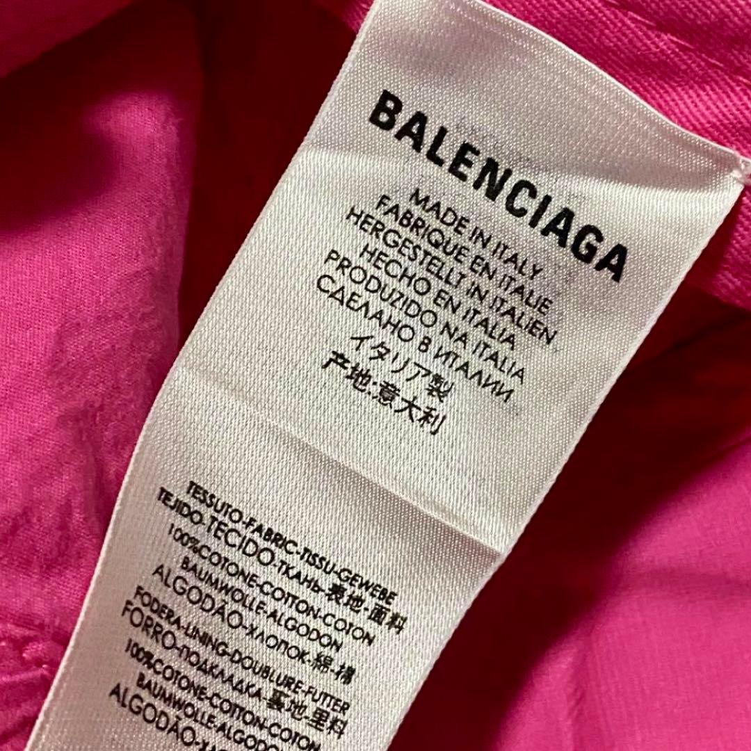 帽子 BALENCIAGA PINK CAP