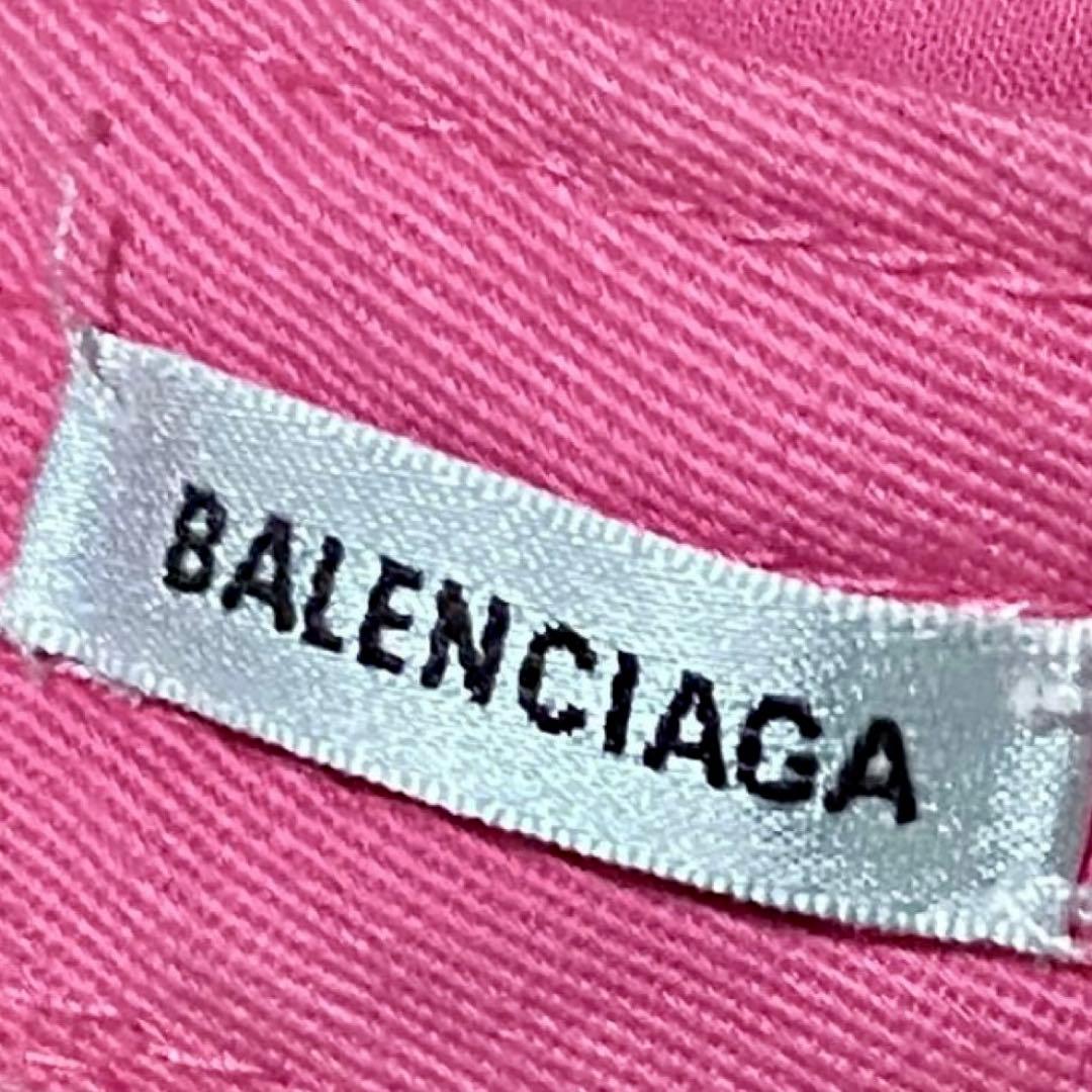 帽子 BALENCIAGA PINK CAP
