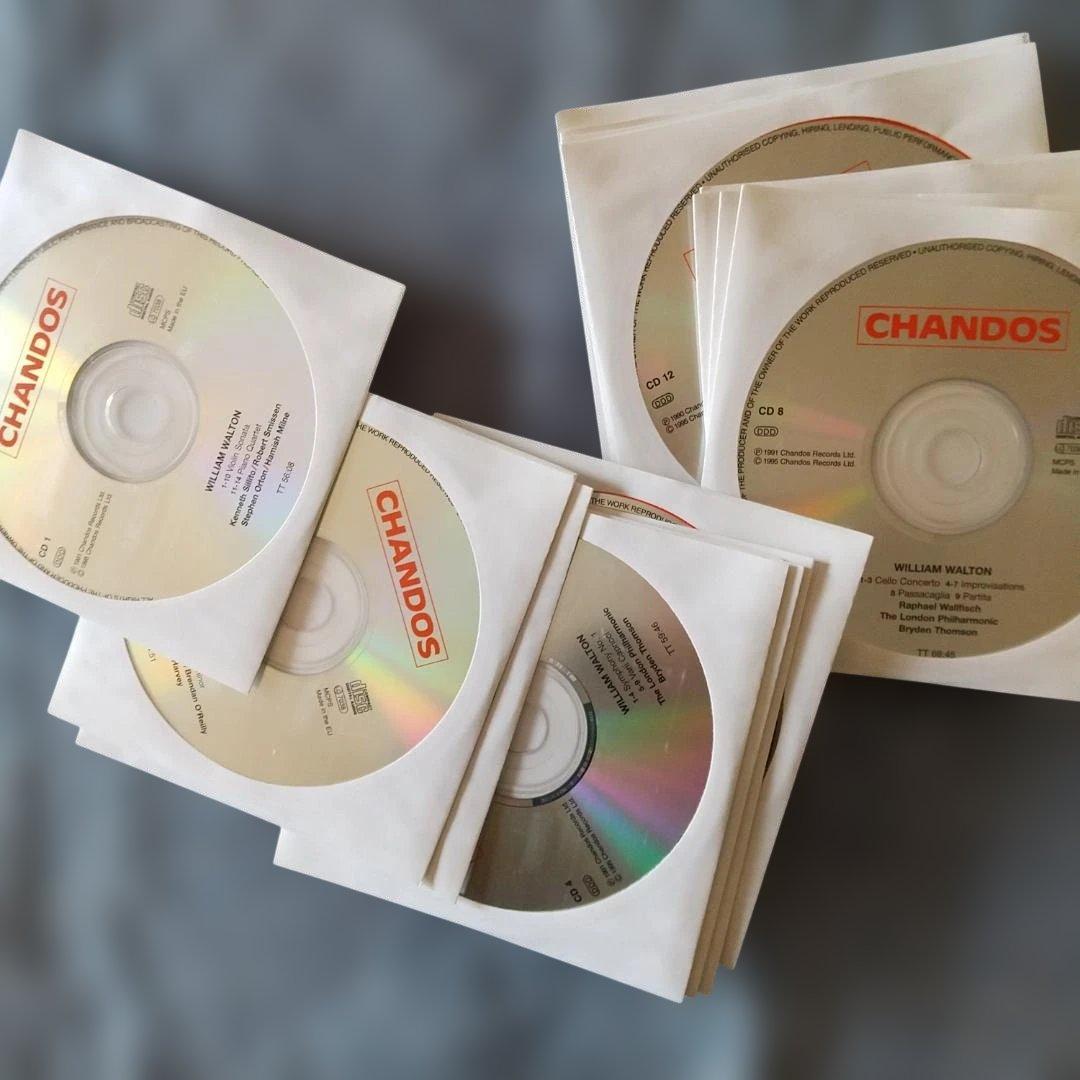 【状態良好】　ウォルトン　全作品集　Chandos　２３CD