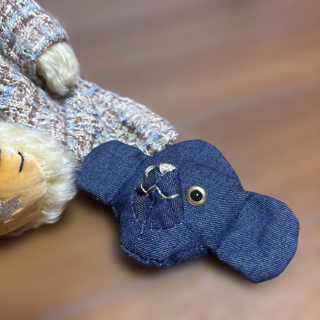 クマと犬のぬいぐるみ 約30cm