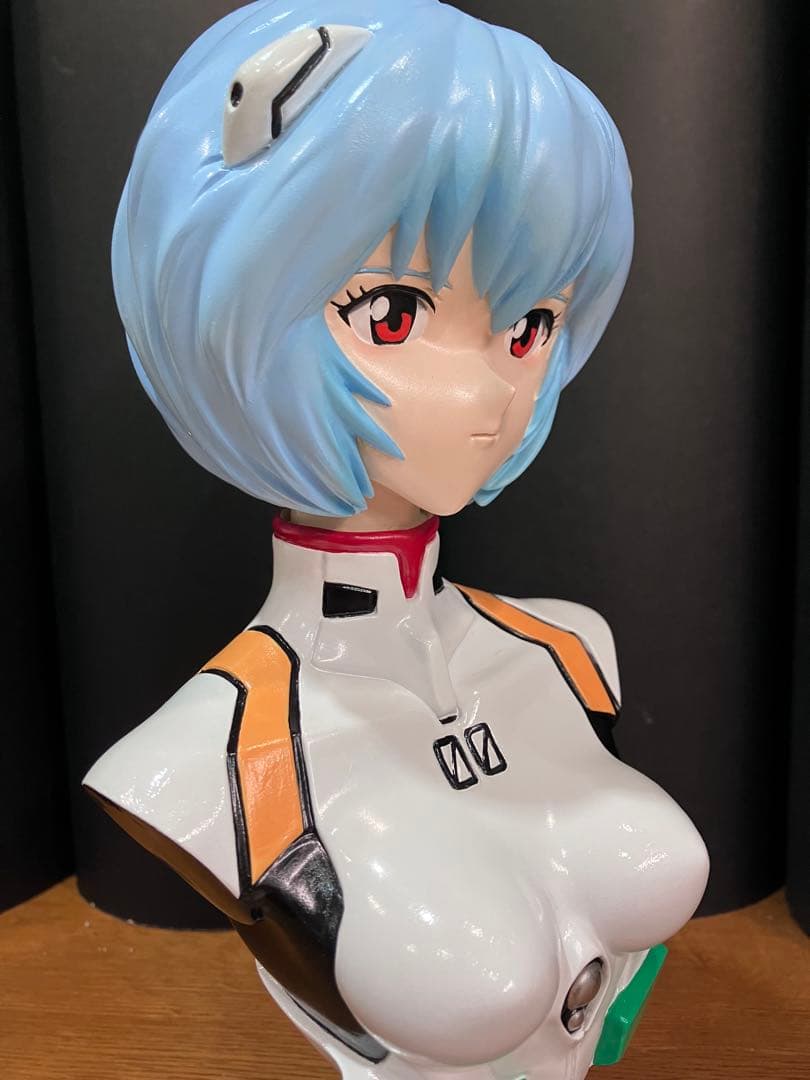 綾波レイ　胸像　ワンフェス　塗装完成品　蔵出し　Ayanami Rei EVA