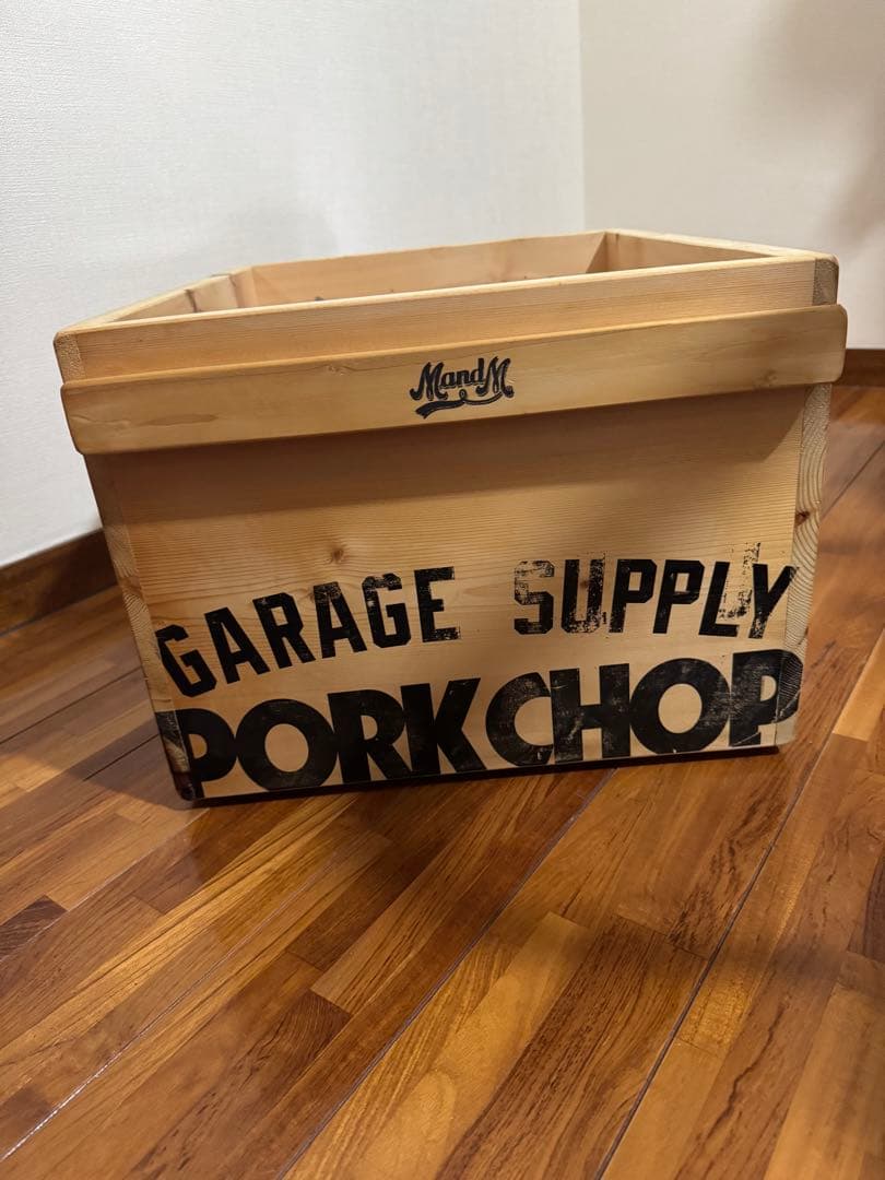 難ありPORKCHOP GARAGESUPPLY M&M PORK BOX XL