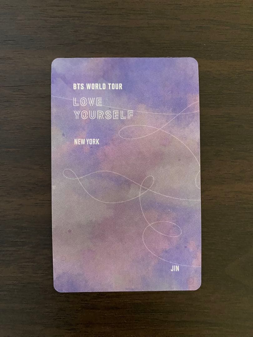 BTS LOVE YOUR SELF ニューヨーク DVD 公式 トレカ ジン