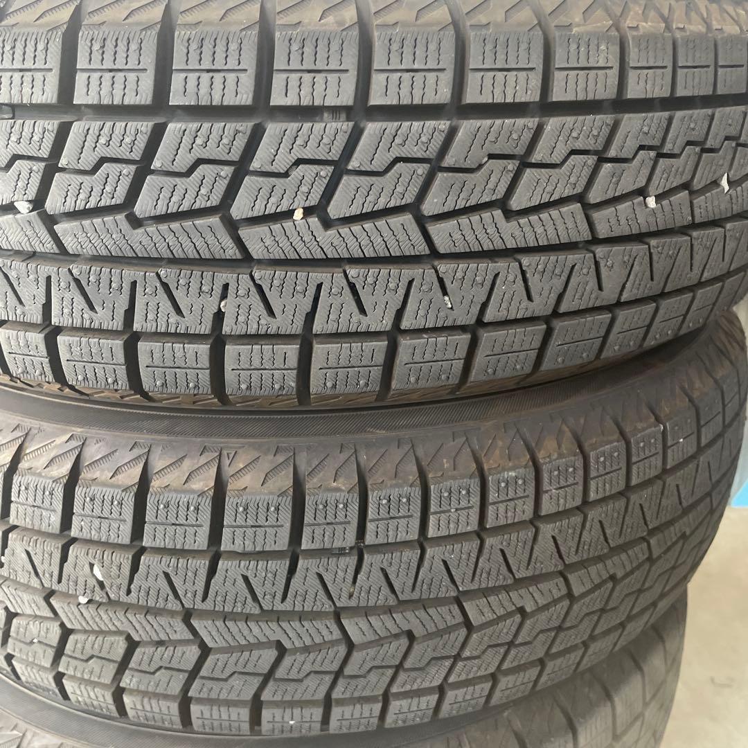 ヨコハマ　スタッドレス　バリ山　155/65R14 中古4本　25年製　送料込み
