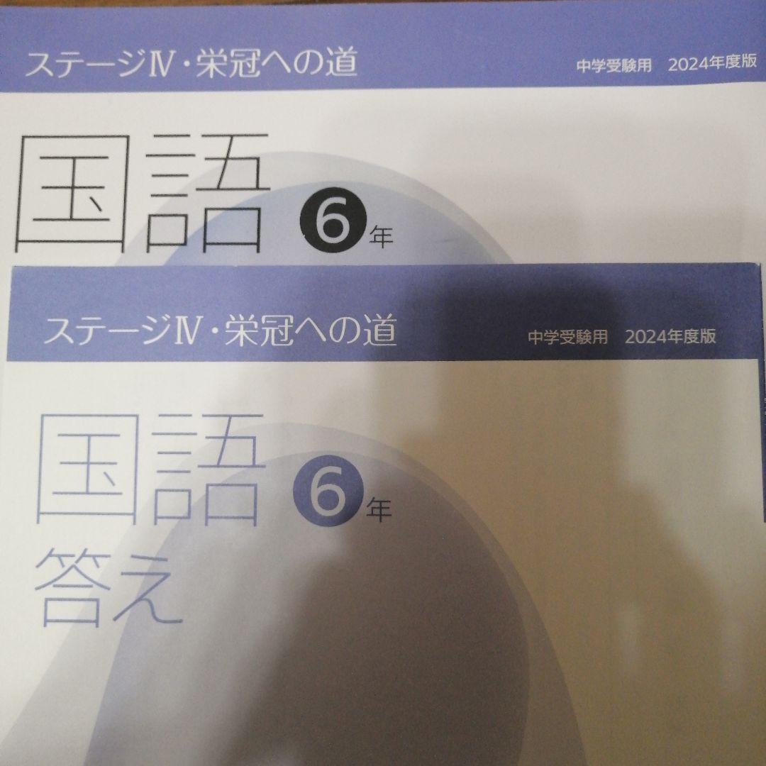 新品日能研 6年生前期テキスト本科教室教科書フルセット ステージⅣ