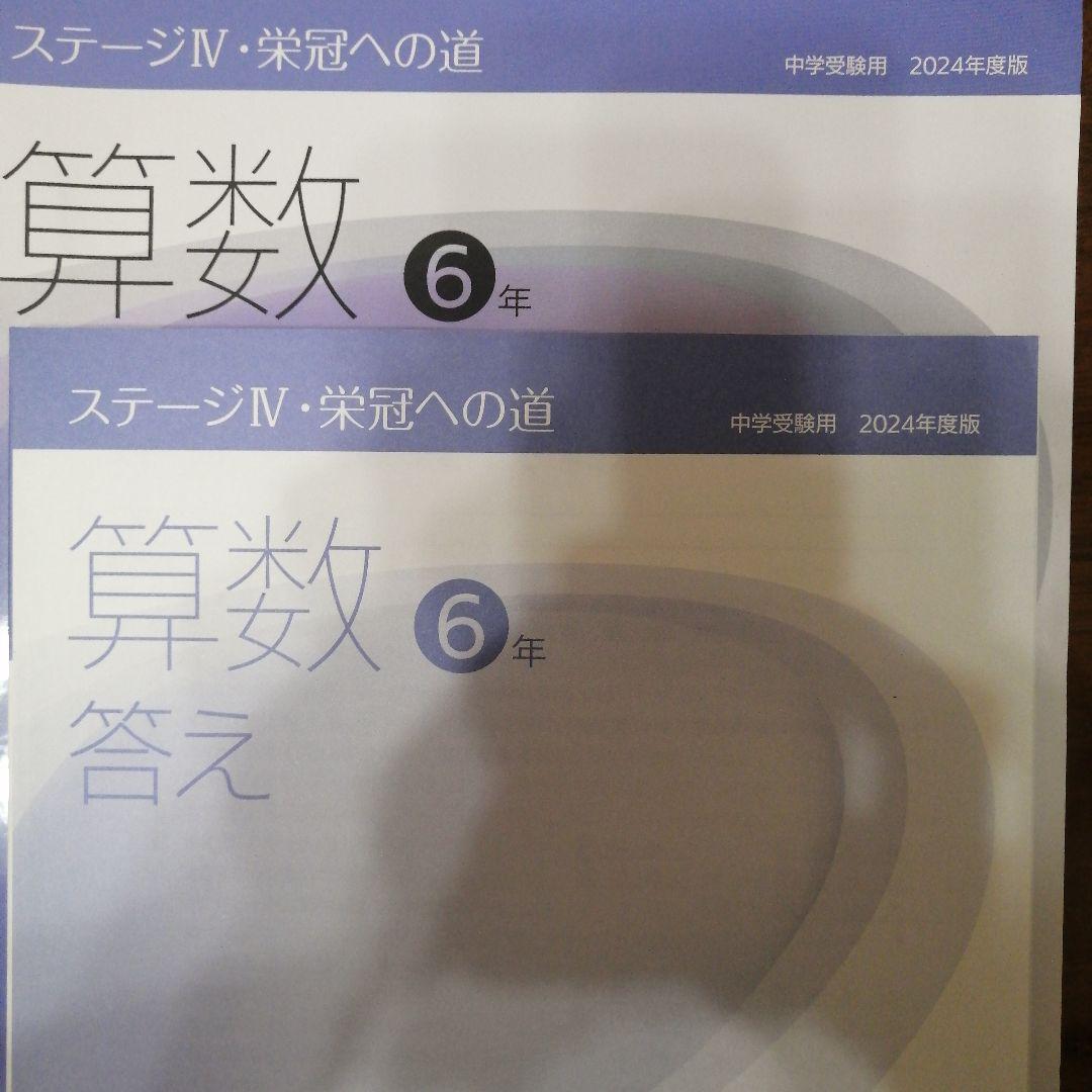 新品日能研 6年生前期テキスト本科教室教科書フルセット ステージⅣ