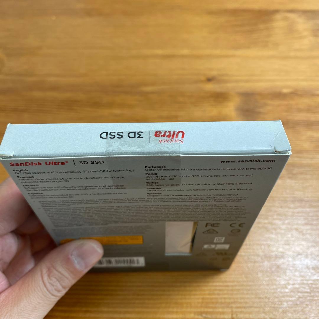 内蔵型SSD SanDisk Ultra 3D SSD 500GB
