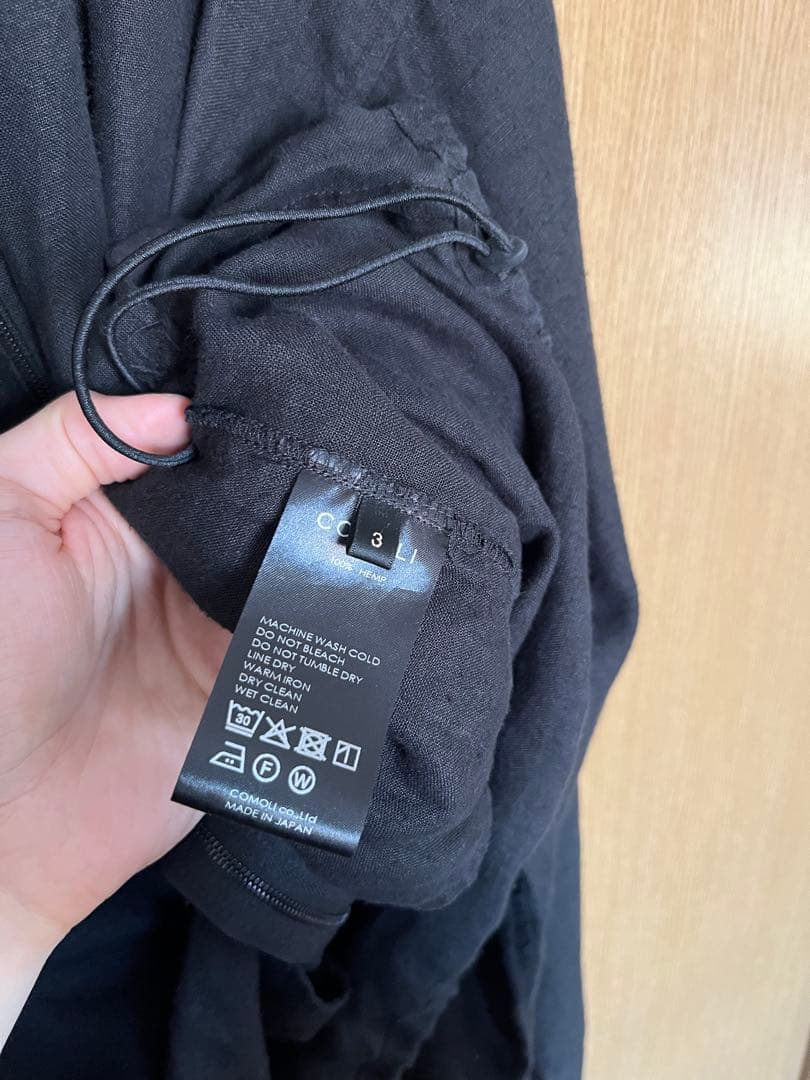 comoli 25ss カナパジップジャケット 3