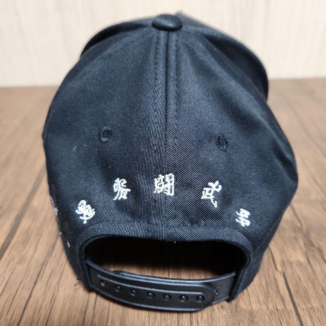 グレート・ムタ　武藤敬司　【刺繍ロゴ】キャップ（黒）