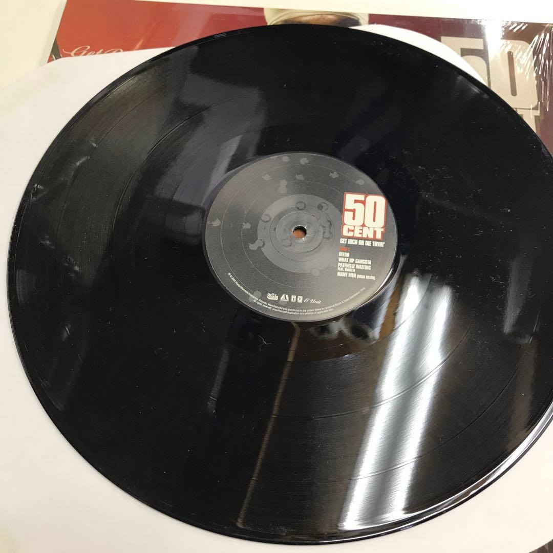 50 Cent Get Rich Or Die Tryin' 未開封レコード