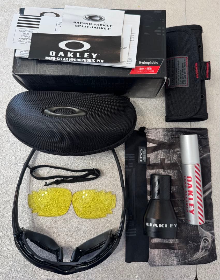 OAKLEY レーシングジャケット 訳ありおまけガスケットとお得ないろいろ付き