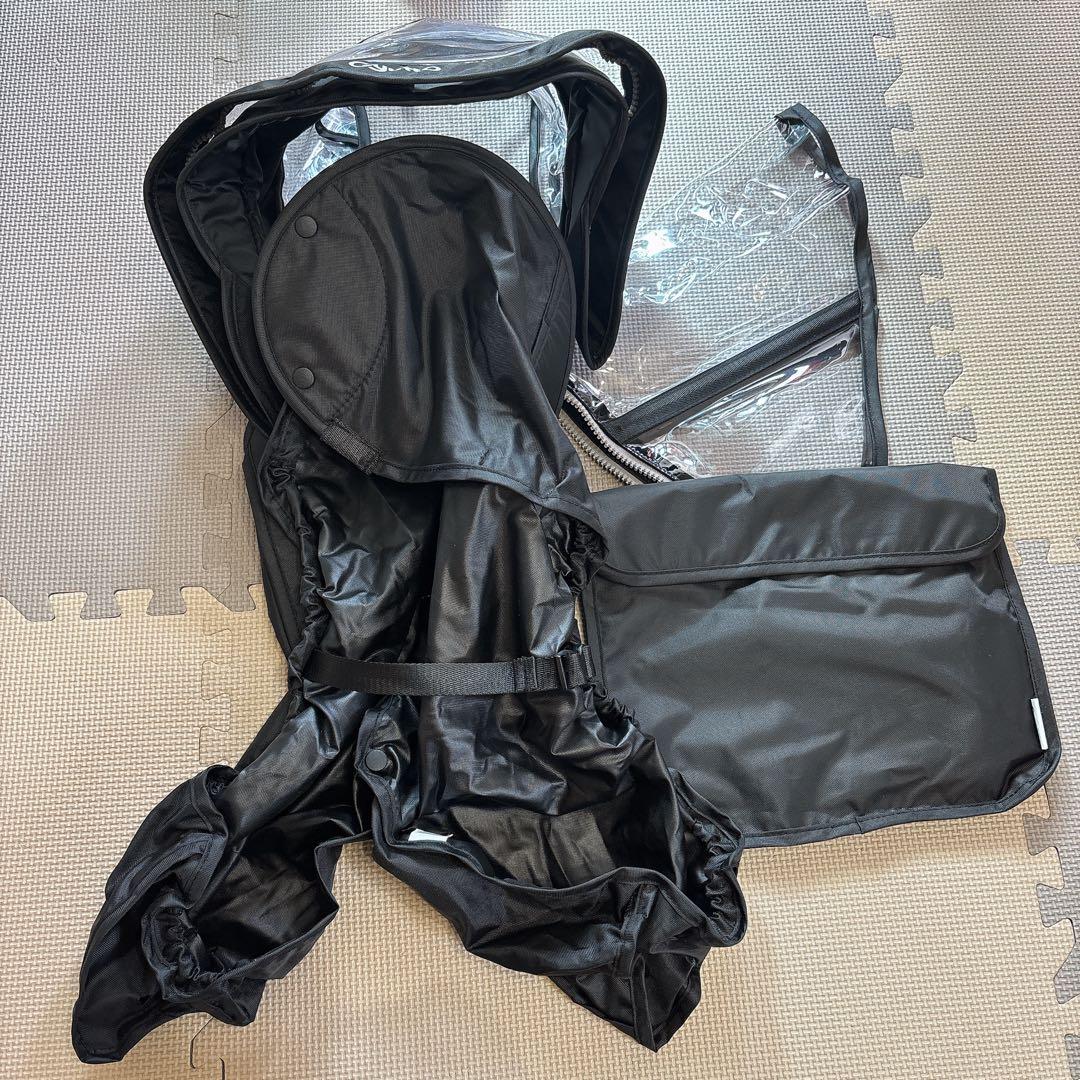 パナソニック ギュット・クルームF専用 チャイルドシート 前用 レインカバー