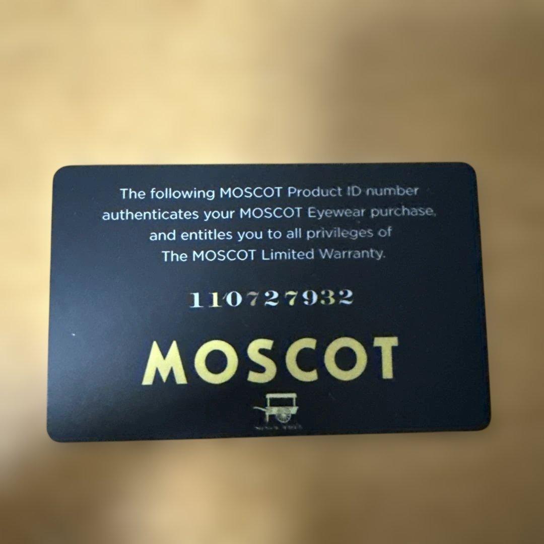 MOSCOT レムトッシュ46mm black