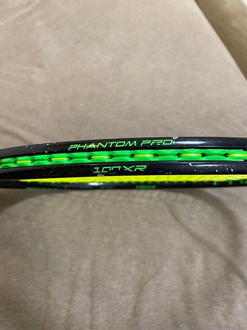 Prince PHANTOM PRO 100 XR ラケット 2本セット