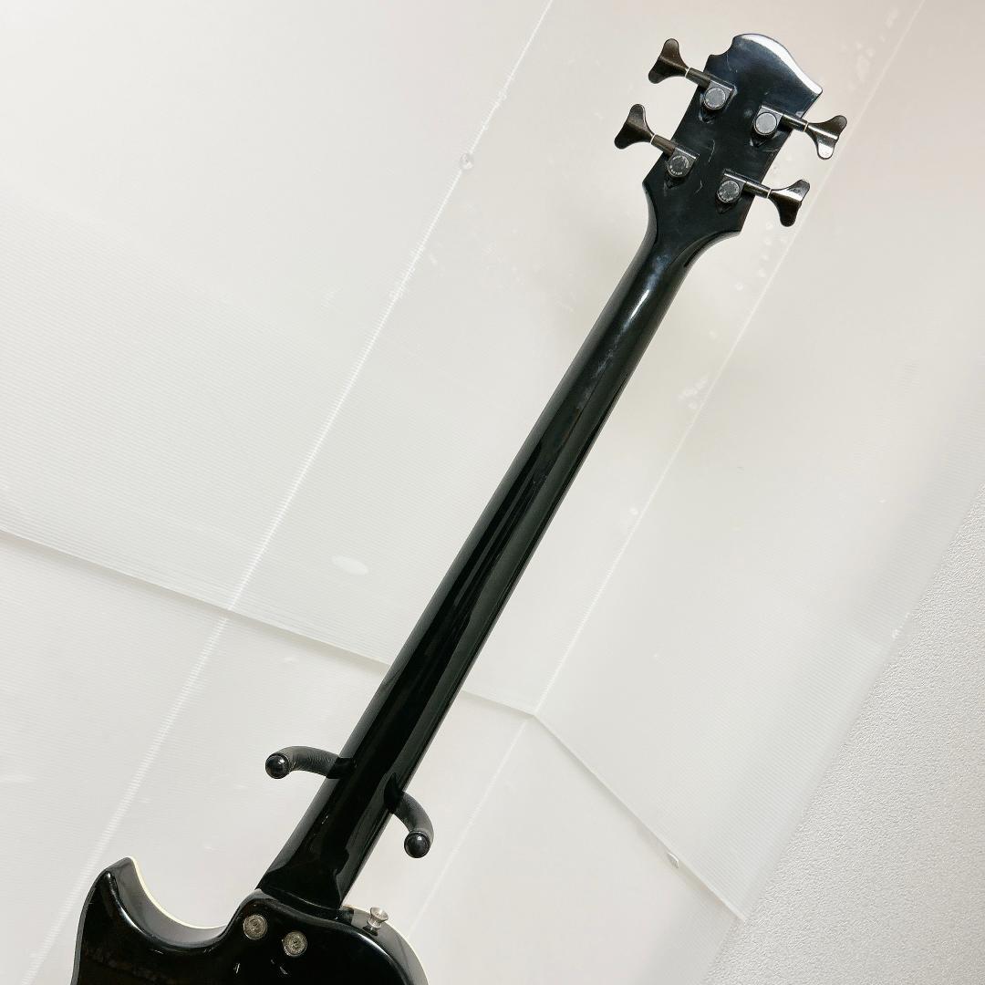 美品 Burny バーニー LSB-80 レスポールベース 黒 ブラック