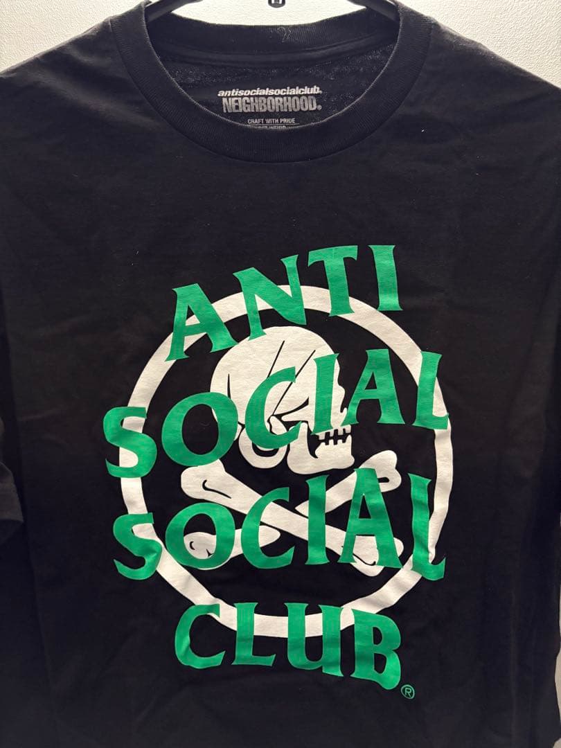 ASSC×neighborhood コラボTシャツ/黒XL