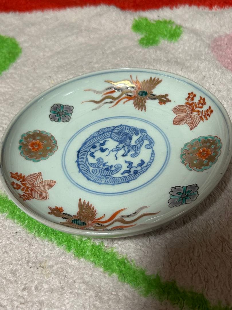 伊万里　色絵　皿　4枚