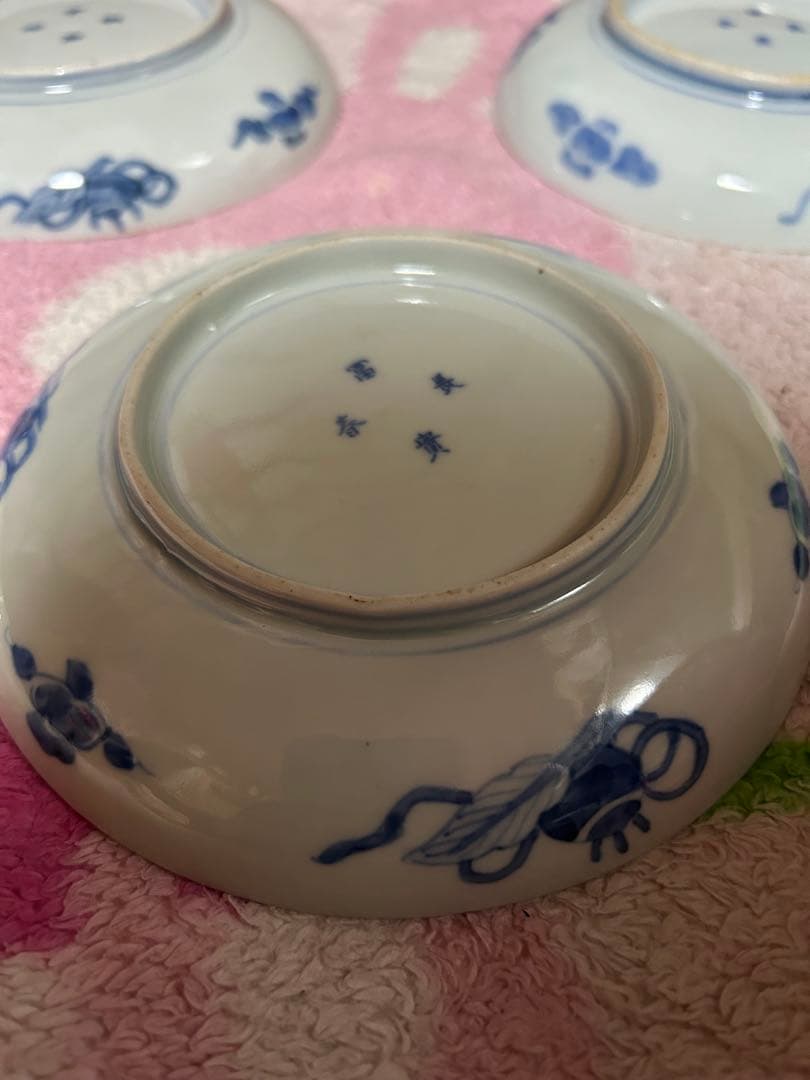伊万里　色絵　皿　4枚