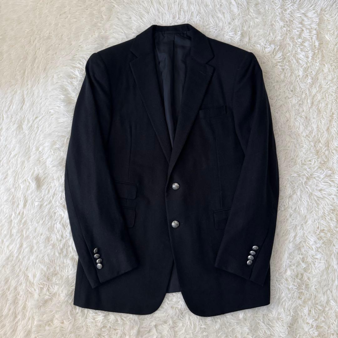 最高級ライン✨ラルフローレン パープルレーベル カシミヤ 100 ジャケット 黒