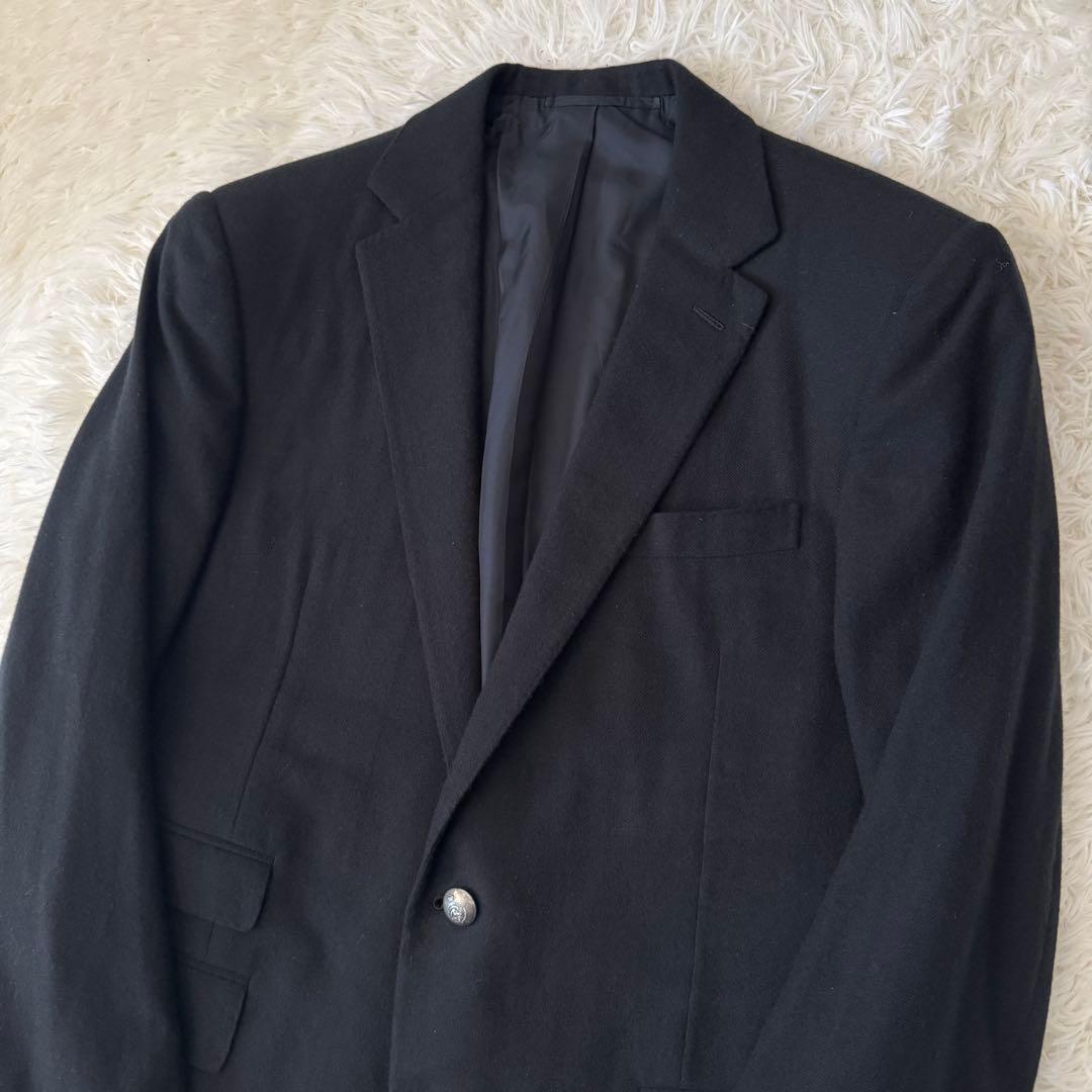 最高級ライン✨ラルフローレン パープルレーベル カシミヤ 100 ジャケット 黒