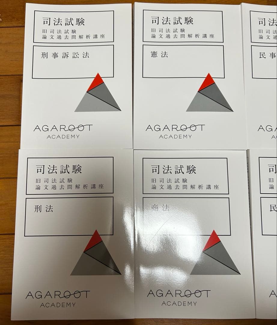 アガルート　司法試験　旧司法試験論文過去問解析講座　6科目セット