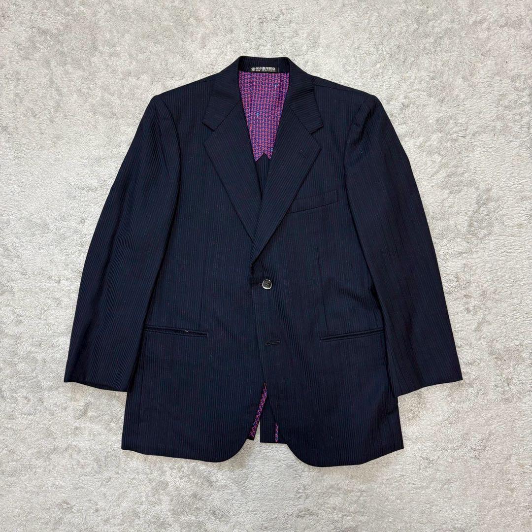 スーツ 70s Japan Vintage 3Peace Suit Navy CF96