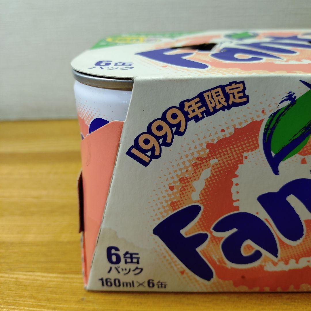 1999年限定 Fanta クリアピーチ 6缶パック 160ml