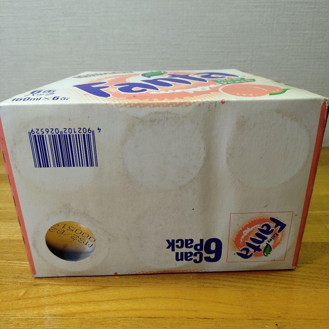 1999年限定 Fanta クリアピーチ 6缶パック 160ml