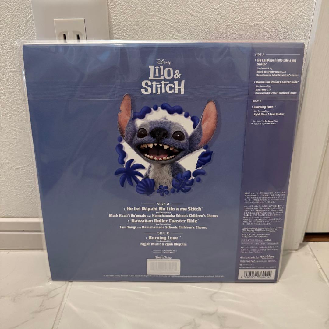 リロ＆スティッチ[アナログシングル/数量生産限定盤][直輸入盤仕様]レコード