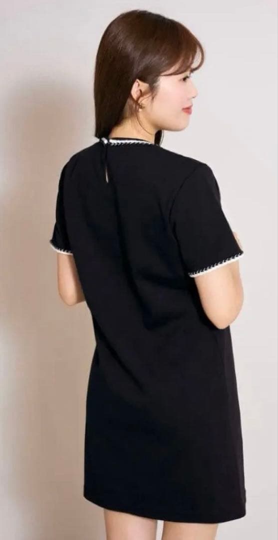 Herlipto Braid Mini Dress M ミニワンピース　ブラック