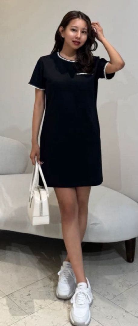 Herlipto Braid Mini Dress M ミニワンピース　ブラック