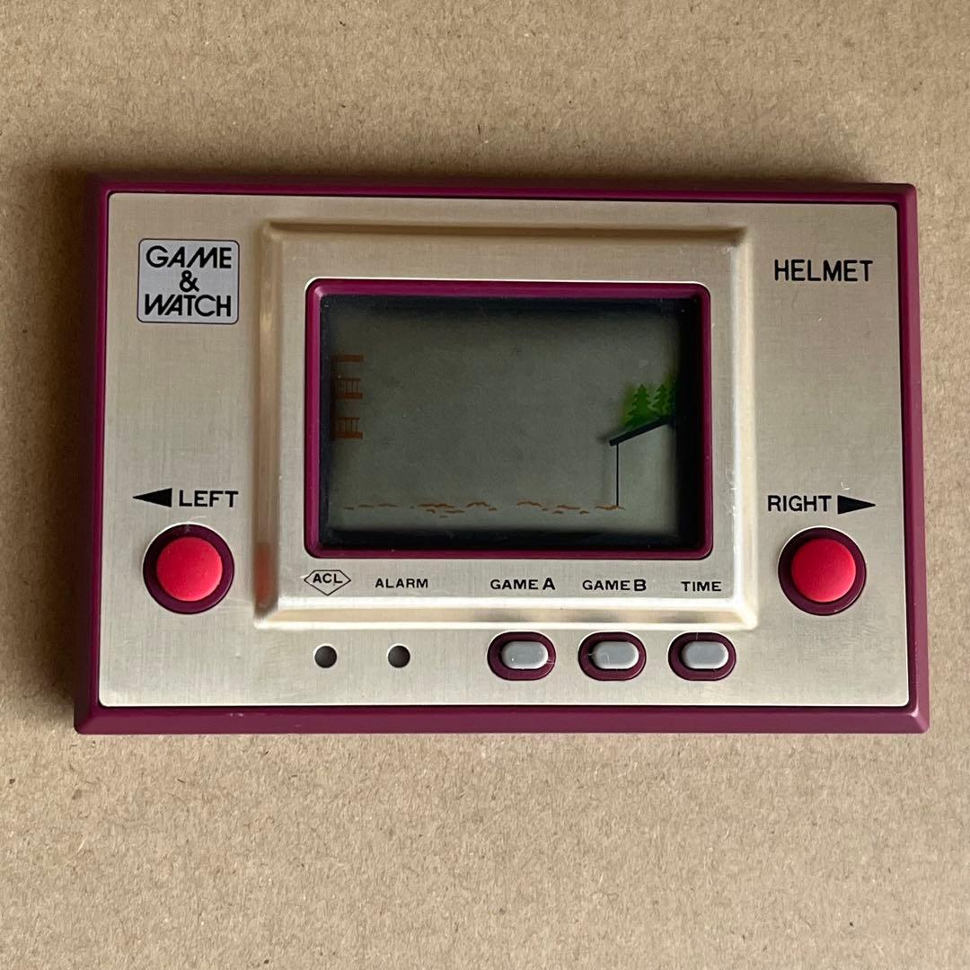 ゲームウォッチ　ヘルメット