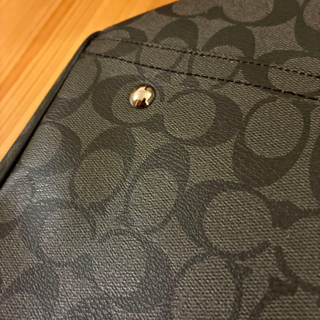 COACH ボストンバッグ グレー