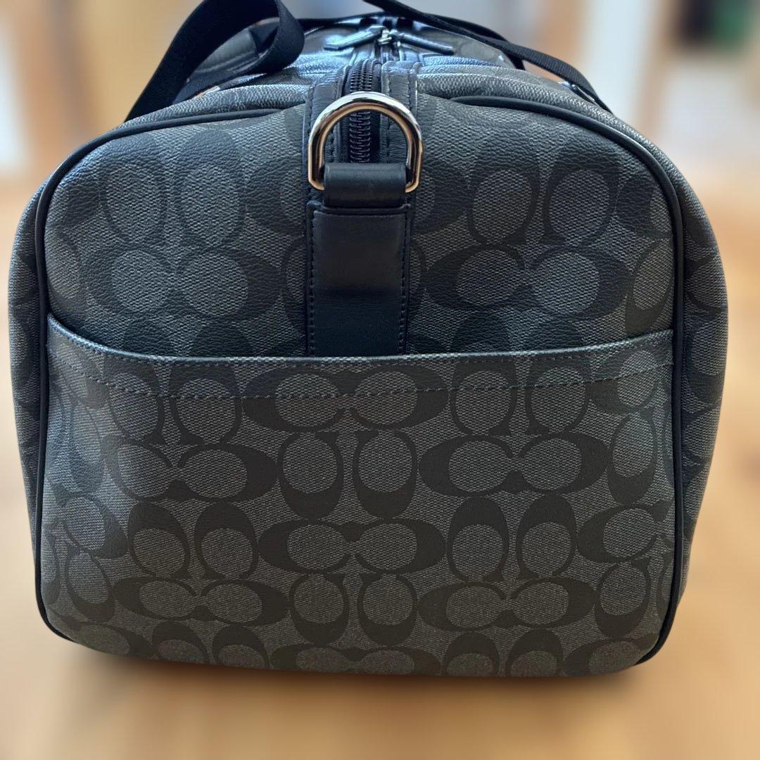 COACH ボストンバッグ グレー