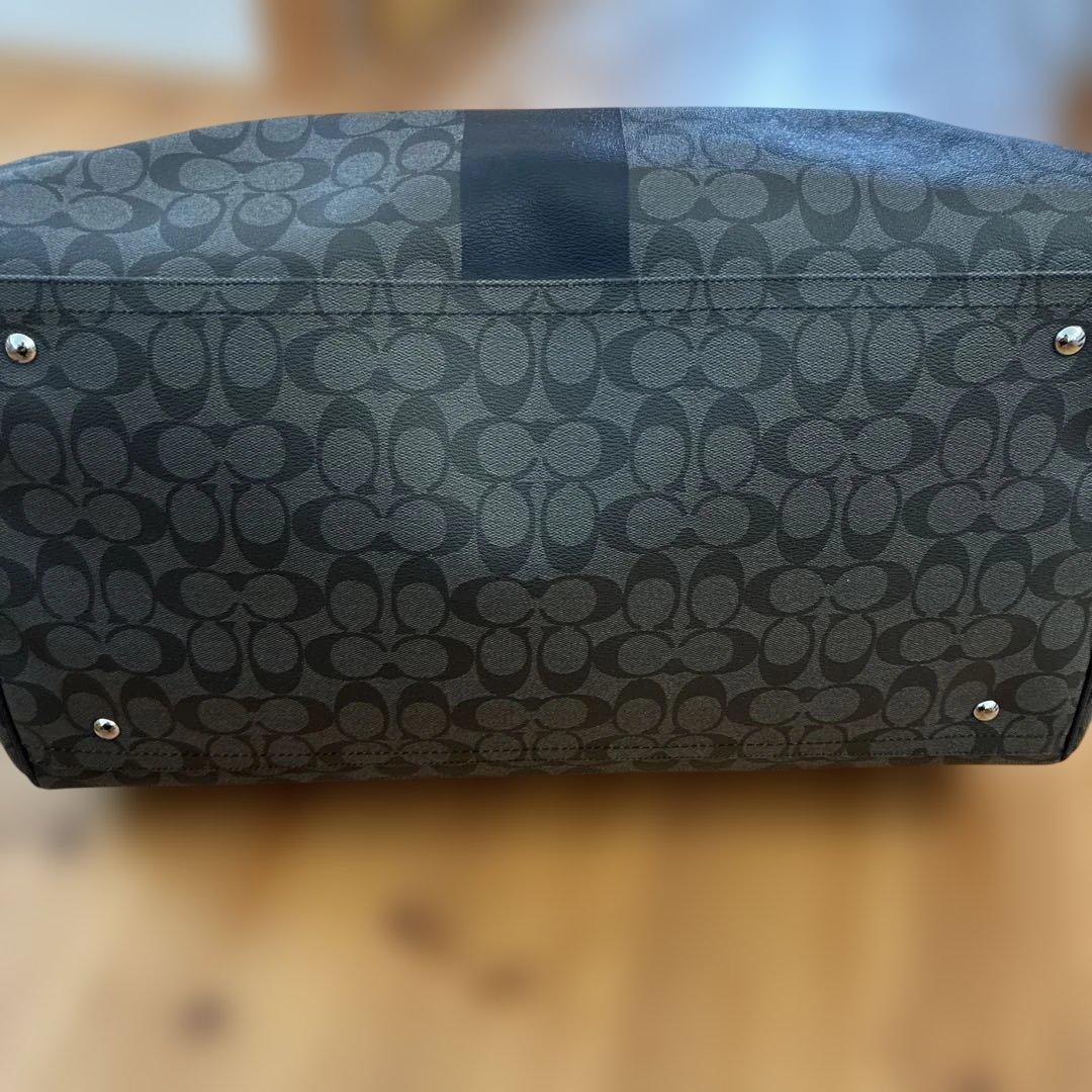COACH ボストンバッグ グレー