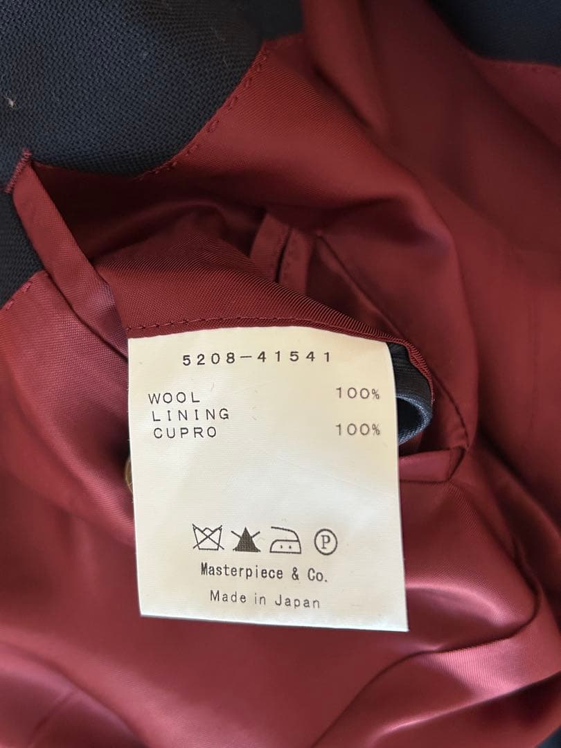 SCYE BASICS ウールモヘア 2B ジャケット ネイビー　新品・未使用