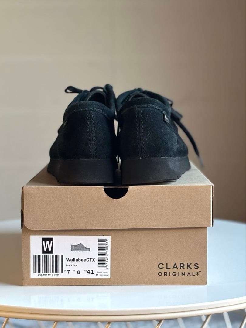 メンズ ワラビー ゴアテックス / Wallabee GTX（ブラックスエード）